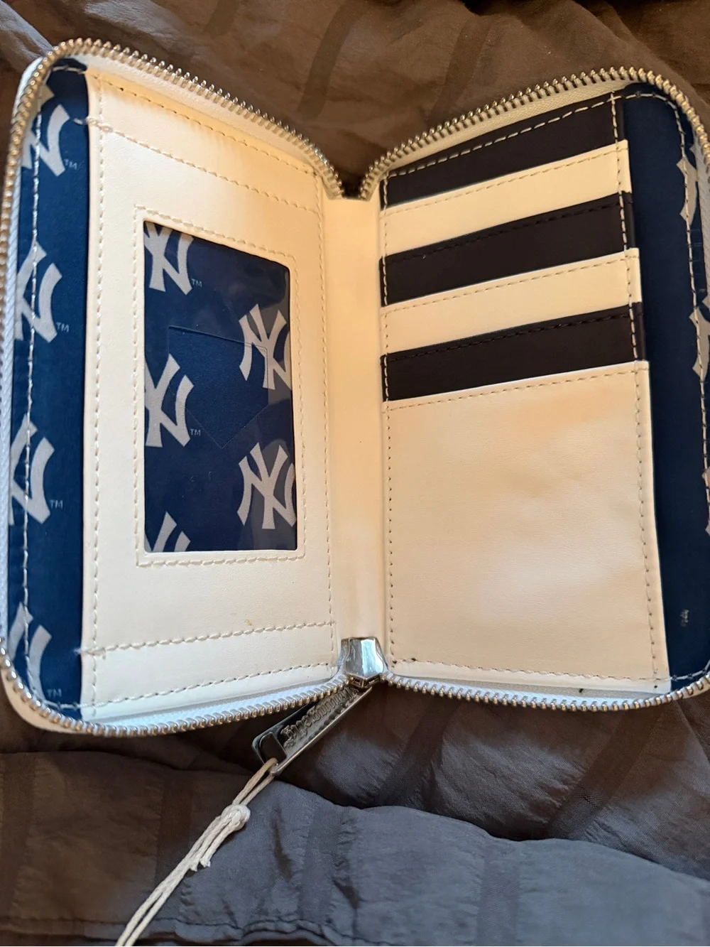 Loungefly Navy Card wallet with Navy Team Patch